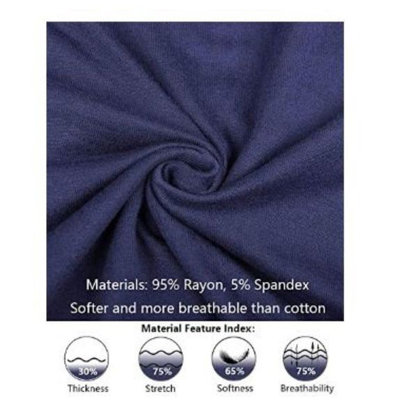 fuinloth Women's Criss Cross Tunics Blouse Tops - Picture 5 of 6